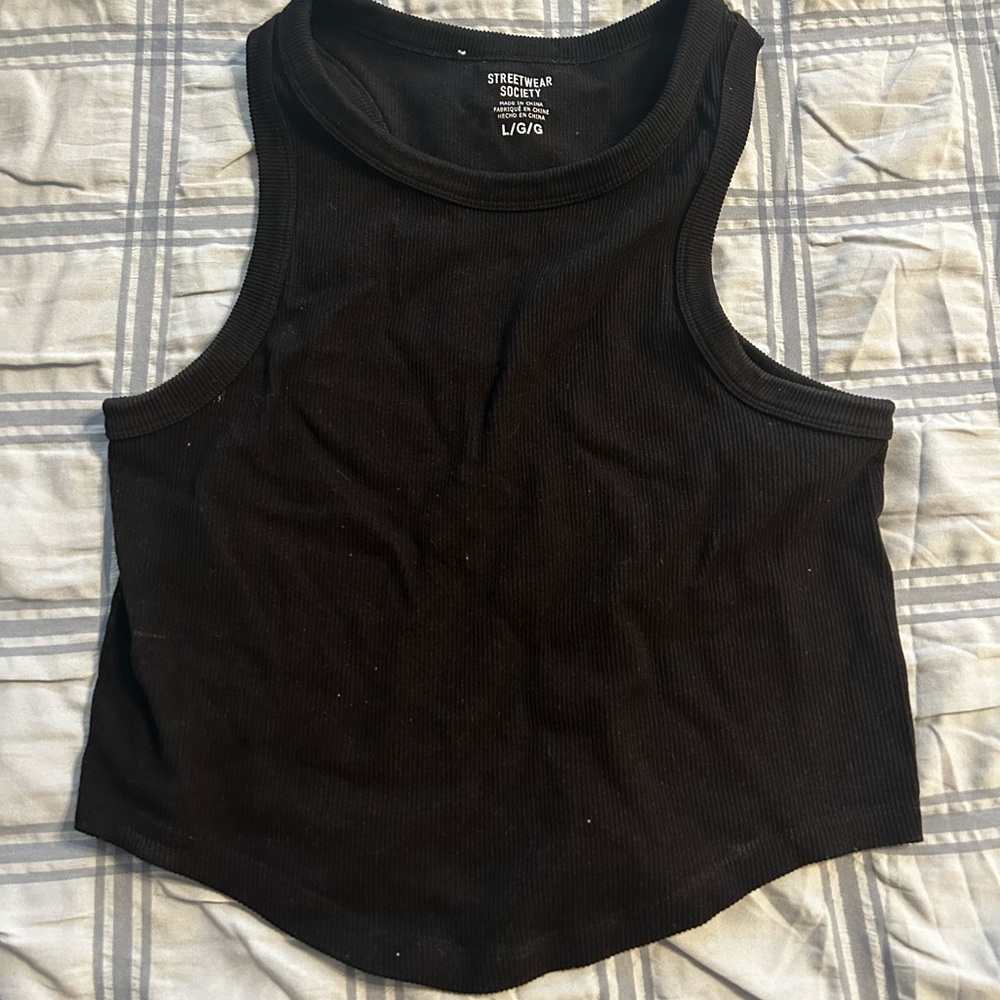 Streetwear Society Classic Black Tank Top
